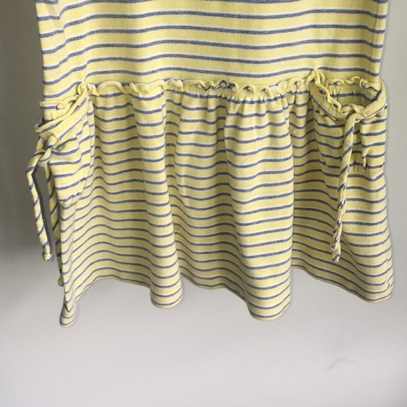 Ralph Lauren Yellow Stripe Dress with thin Stripes - Picture 3 of 7